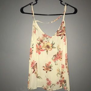 Floral tank top